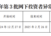 中证协将上海烜鼎资产管理有限公司列入网下投资者异常名单|界面新闻 · 快讯